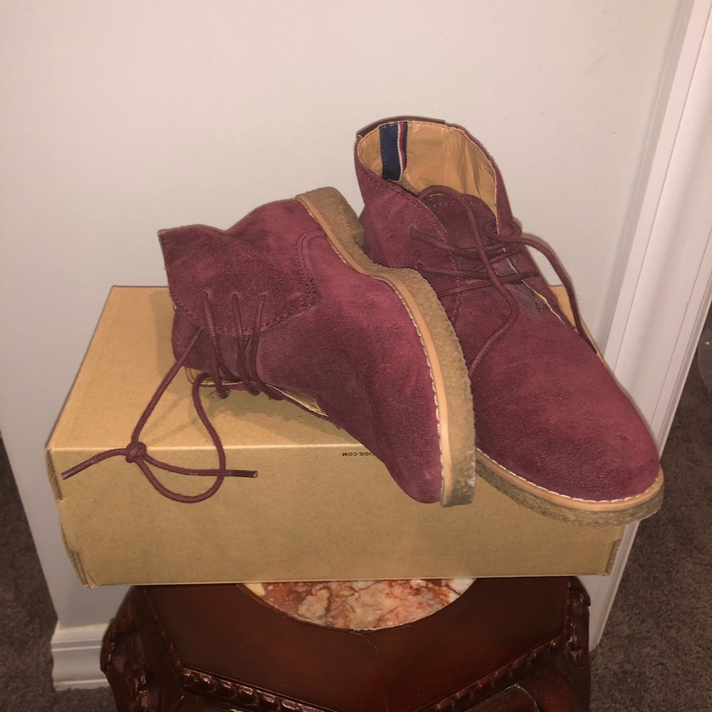 TOMMY HILFIGER VINTAGE SUEDE BOOTIES